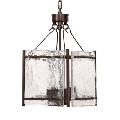 Glenn Small Square Metal Chandelier