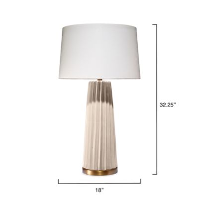 Pleated Table Lamp