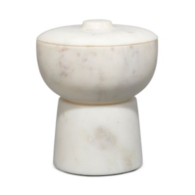 Jamie Young Bennett Marble Small Storage Bowl with Lid