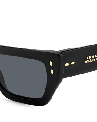 Isabel Marant Rectangular Sunglasses, 54mm | Bloomingdale's
