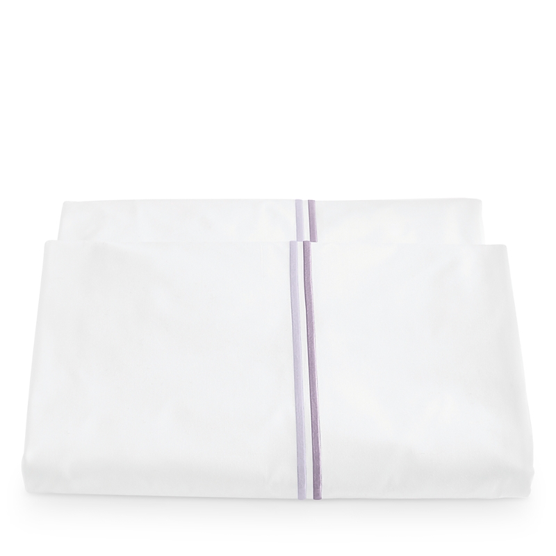 Matouk Essex Duvet Cover, Full/queen In Purple