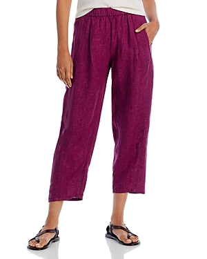 EILEEN FISHER CROPPED LANTERN PANTS