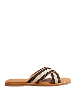 Ted Baker Women's Ashika Slip On Crisscross Slide Sandals In Tan