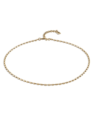 Uno De 50 My Chain Necklace In 18k Gold Plated, 16 In Gold