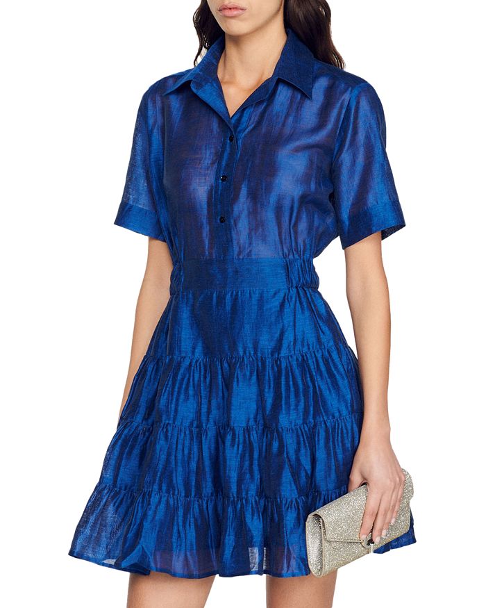 Sandro dress bloomingdales sales