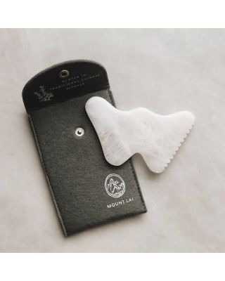 The Vitality Qi White Jade Gua Sha Sculpting Tool