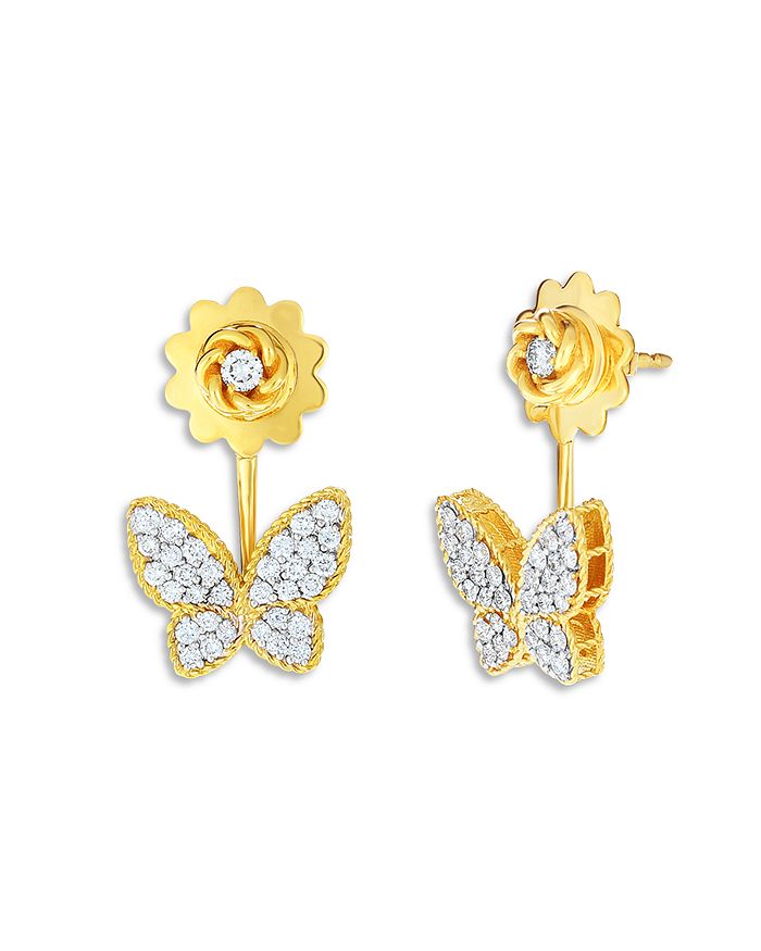 Roberto coin discount butterfly earrings