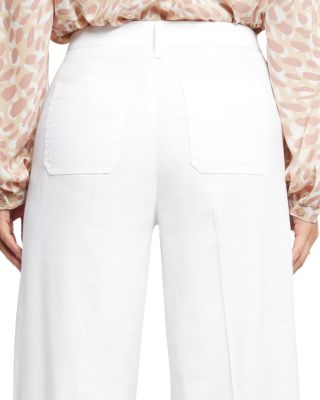 Wide Leg Cropped Pants