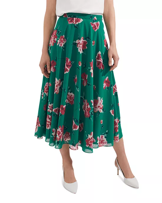 HOBBS LONDON  Carly A Line Midi Skirt