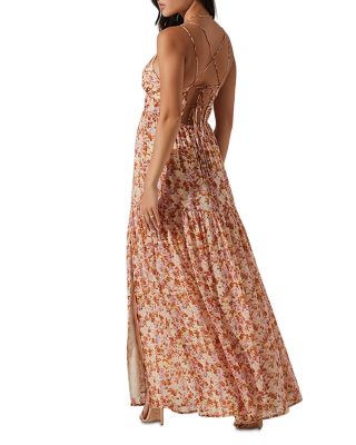 chinese dress ladies Zori Strapless Maxi Dress