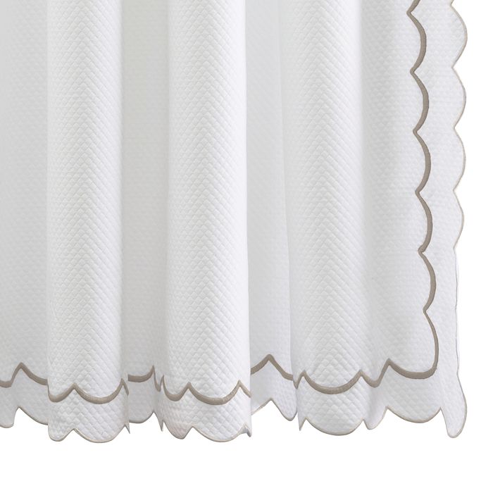 Matouk - India Pique Shower Curtain