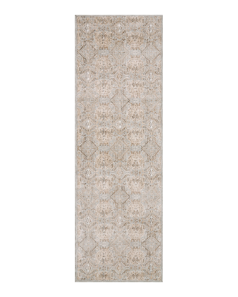 Amber Lewis Zuma Zum-05 Runner Area Rug, 2'7 X 7'9 In Silver/multi