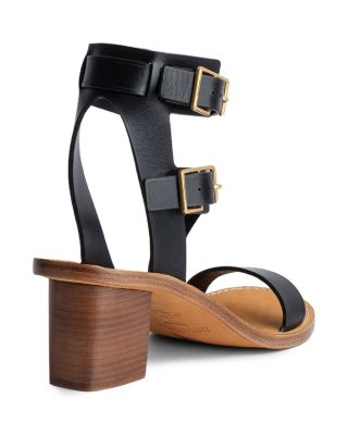 Women's Cecilia Double Buckle Block Heel Sandals