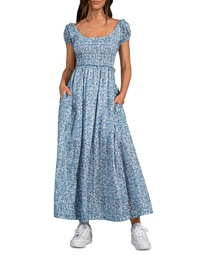 Elan - Smocked Ruffle Dress main image 0
