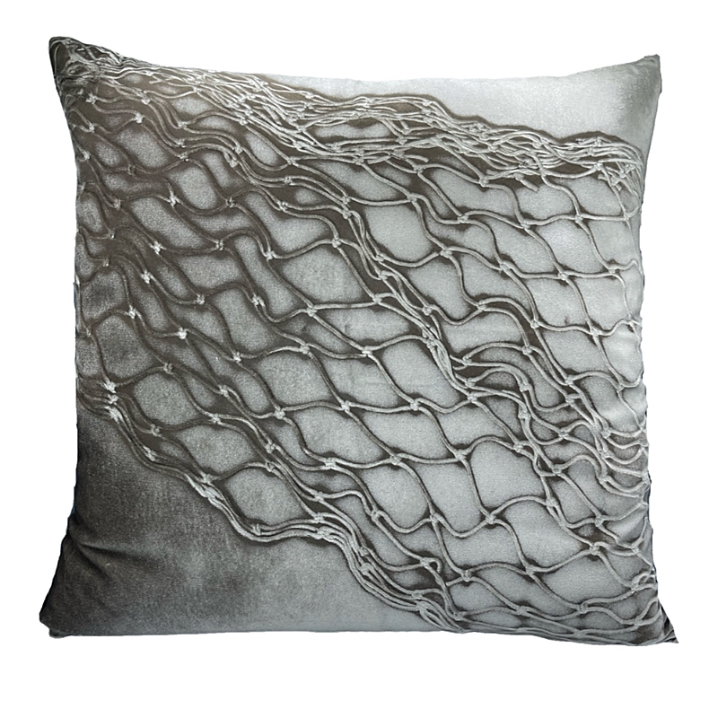 AVIVA STANOFF NET ON COBBLE DECORATIVE PILLOW