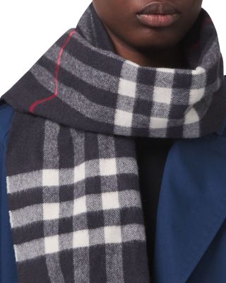 Classic Check Cashmere Scarf