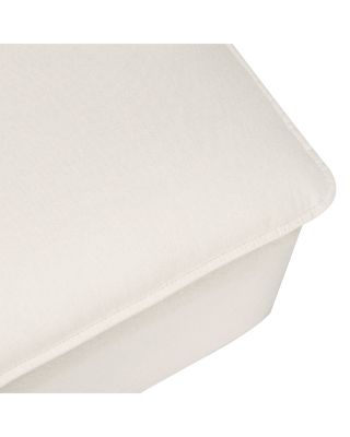 Cali Storage Ottoman in Eco Performance Fabric with USB port | Water Repellent & Stain Resistant