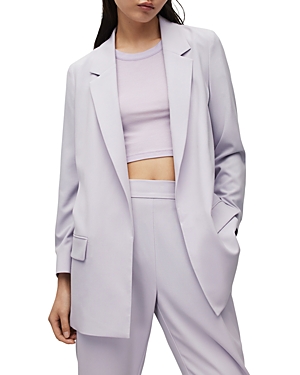 Allsaints Aleida Tri Blazer In Lady Lilac