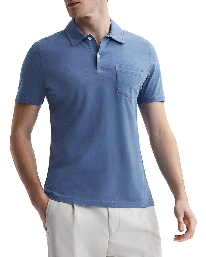 REISS Nammos Slim Fit Polo Shirt | Bloomingdale's
