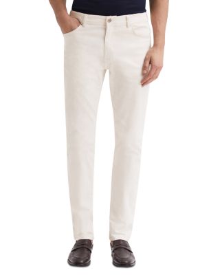 REISS - Santorini Slim Fit Tapered Jeans in Ecru
