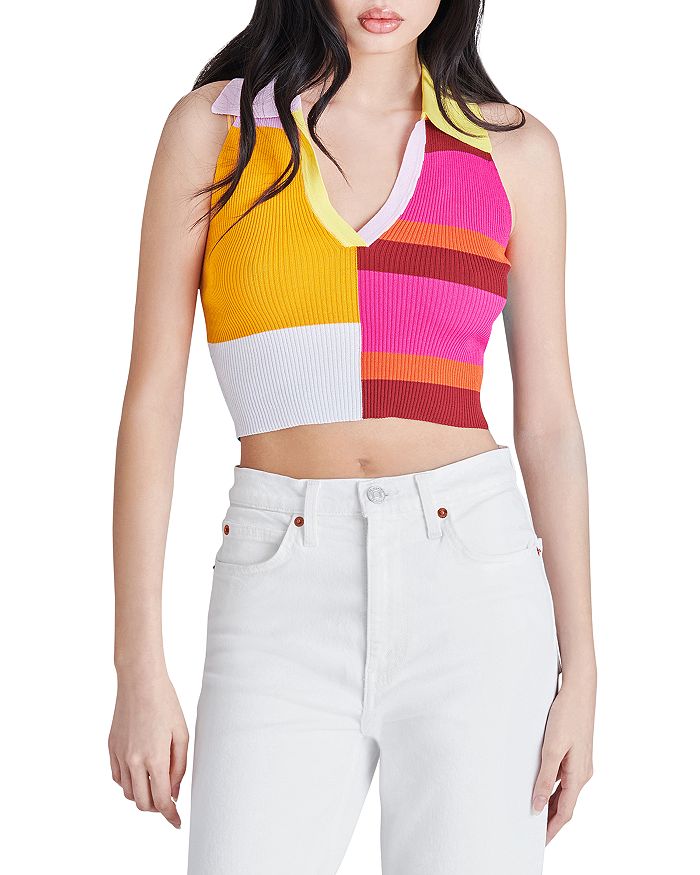 Steve Madden - Women - Peach Beige Roselia Corset Top