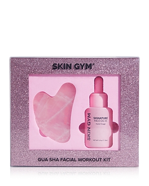 skin gym rose quartz gua sha
