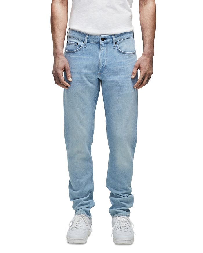Athletic Fit Stretch Jeans - Light Blue