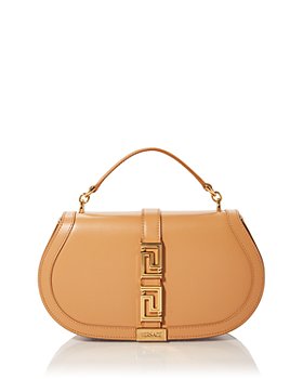 Versace - Greca Goddess Medium Leather Top Handle Bag 