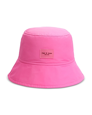 Shop Rag & Bone Addison Bucket Hat In Neon Pink