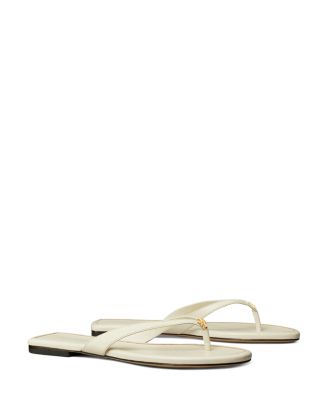 Tory Burch Women's Capri Leather Flip Flop Sandals | Bloomingdale's