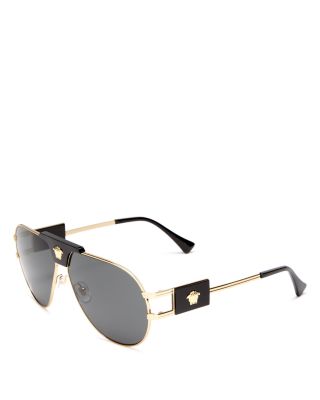 Versace - Aviator Sunglasses, 63mm