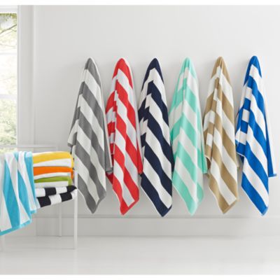 Kassatex - Cabana Stripe Beach Towel