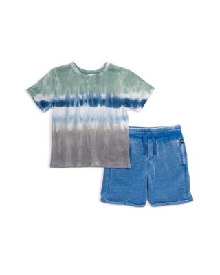 Splendid Boys' 2-Pc. Blue Surf Tie Dye Tee & Shorts Set - Little Kid ...