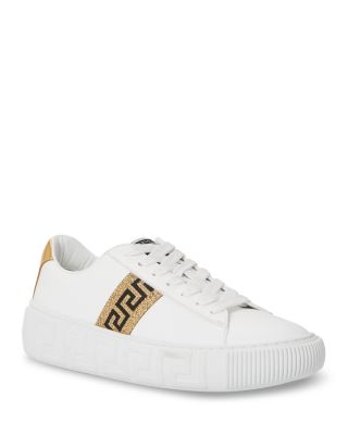 Versace - Women's Lace Up Low Top Sneakers