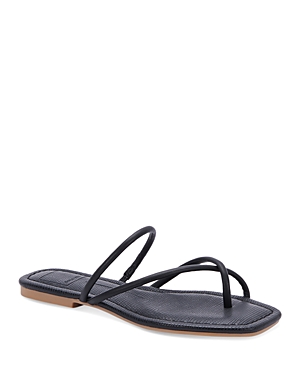 Shop Dolce Vita Women's Leanna Slip On Sandals In Black