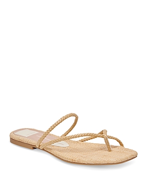 Dolce Vita Leanna Sandals Lt Natural Raffia In Light Natural