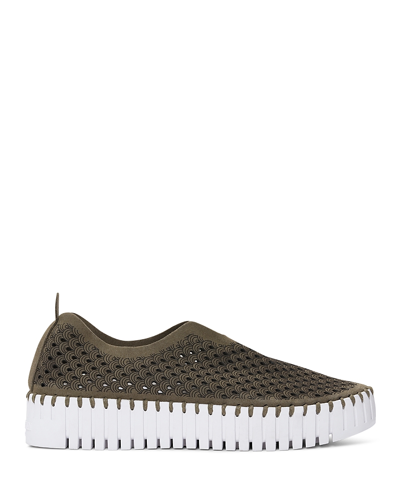 Ilse Jacobsen Tulip Sneaker In Deep Olive