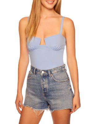 Susana Monaco Angled Wire Top In Vista