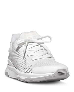 Shop Fitflop Women's Vitamin Ffx Knit Sports Sneakers In Urban White