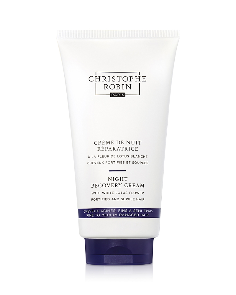 Christophe Robin Night Recovery Cream With White Lotus Flower In Default Title