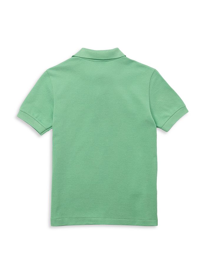 Shop Lacoste Boys' Classic Pique Polo Shirt - Little Kid, Big Kid In Bright Green