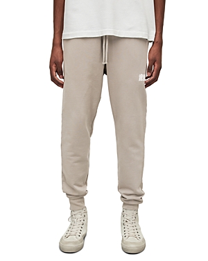 Allsaints Refract Cotton Joggers In Bay Leaf Taupe