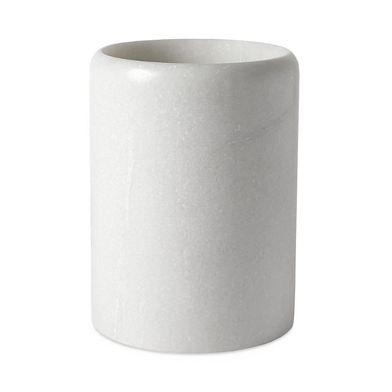 Sferra Velina Marble Waste Basket In Dove