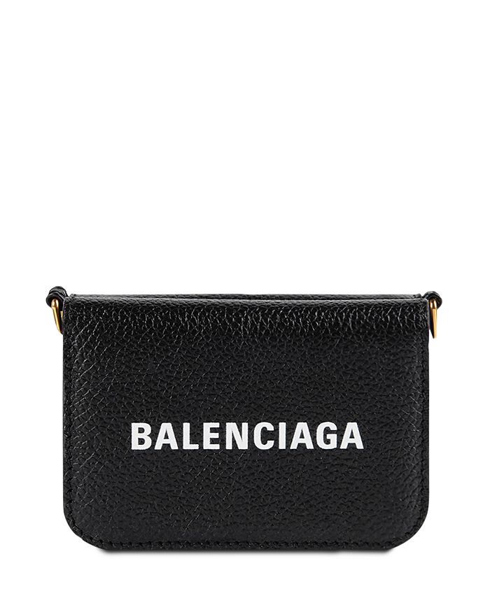 Balenciaga Cash Mini Wallet on a Chain | Bloomingdale's