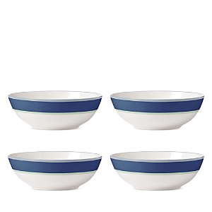 Shop Kate Spade New York Make It Pop All-purpose Bowls, Set Of 4 In Blue