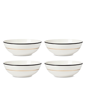 Shop Kate Spade New York Make It Pop All-purpose Bowls, Set Of 4 In White