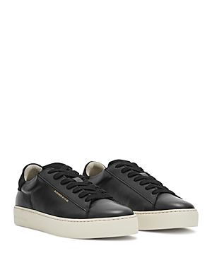 Allsaints Women's Shana Lace Up Low Top Trainers In Black