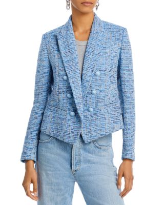 L'AGENCE - Brooke Double Breasted Cropped Blazer