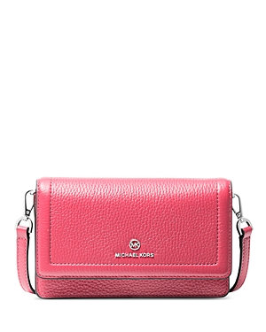 Michael Michael Kors Jet Set Charm Small Phone Crossbody In Geranium