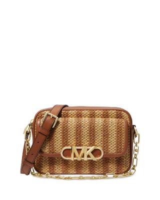 Michael Kors Parker Medium Chain Swag Camera Crossbody - Macy's